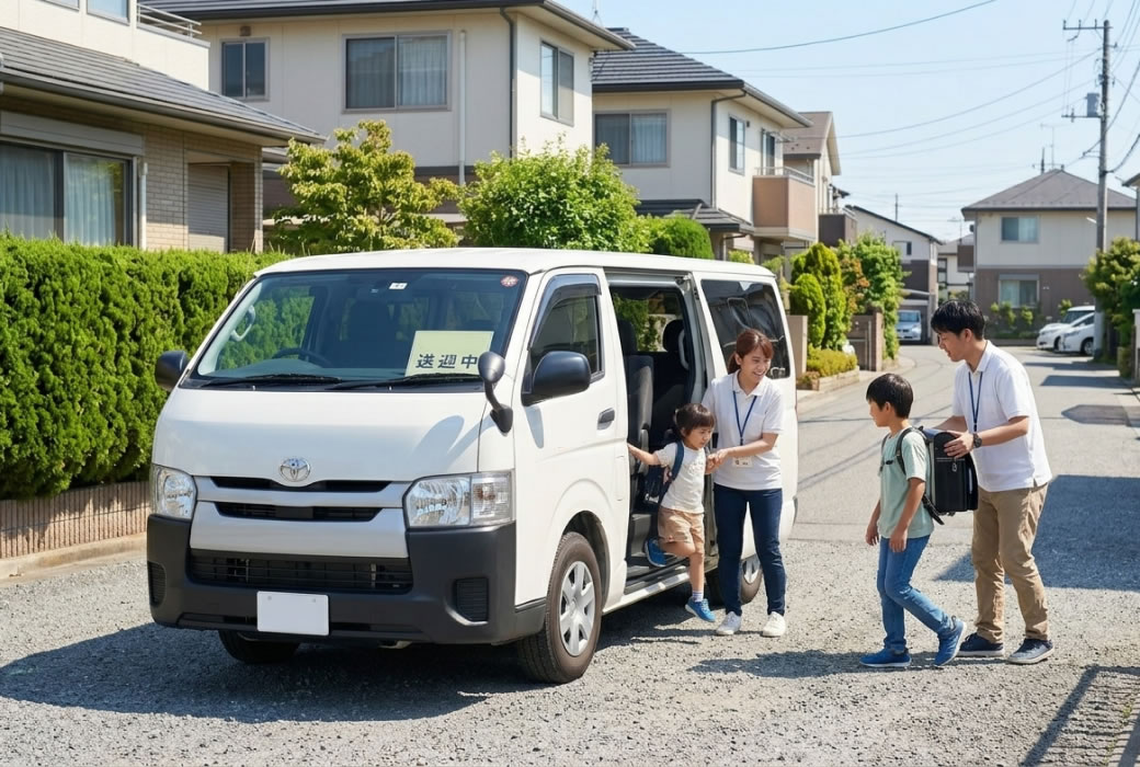 送迎サービスの様子